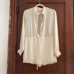 Cream romper